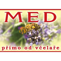 Tabule 42x29,5 prodej medu-vzor F201